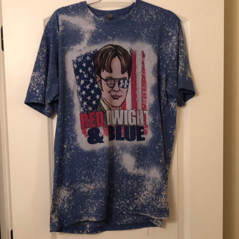 The Office Dwight patriotic T-shirt. XL